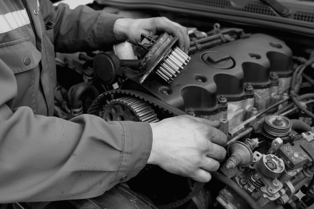 Durée de vie d'une courroie de distribution : estimation par usages et motorisations
