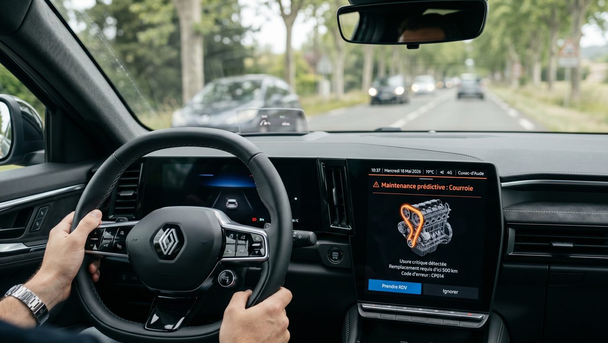 Illustration Courroie de distribution : votre voiture connectée prédit la panne avant qu'elle n'arrive