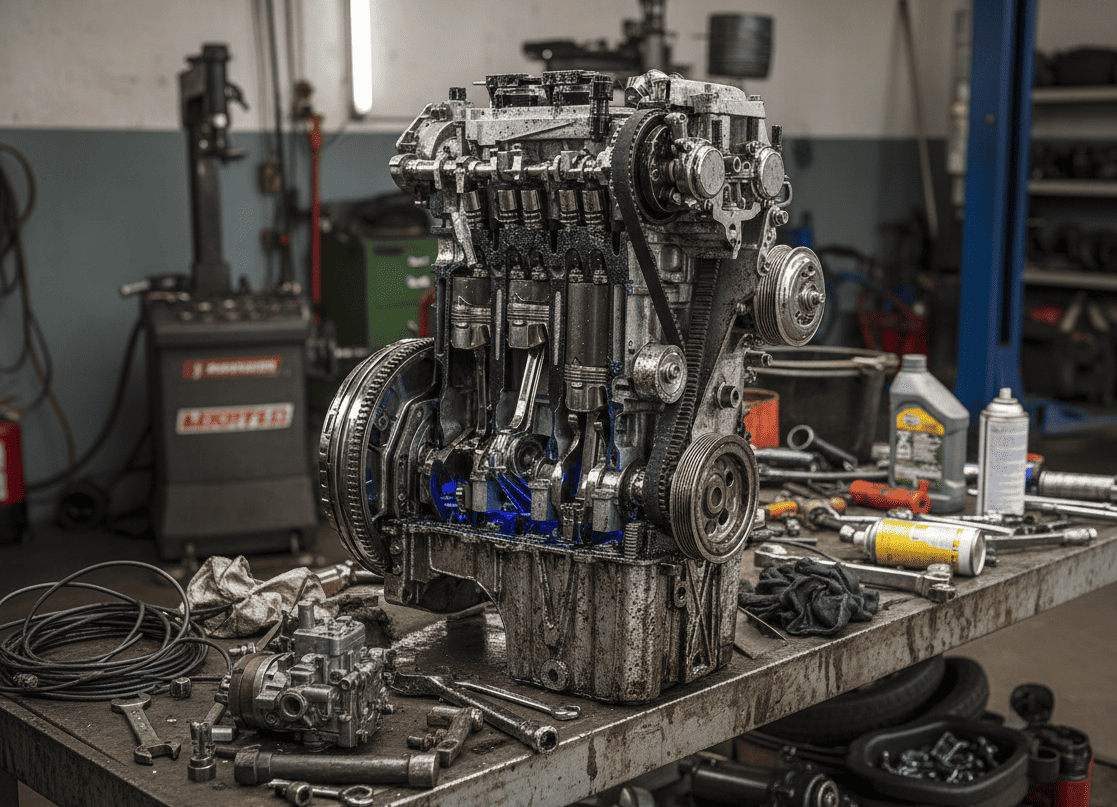 Illustration Ford EcoBoost 1.0 : la courroie qui détruit votre moteur en silence : modèles et risques